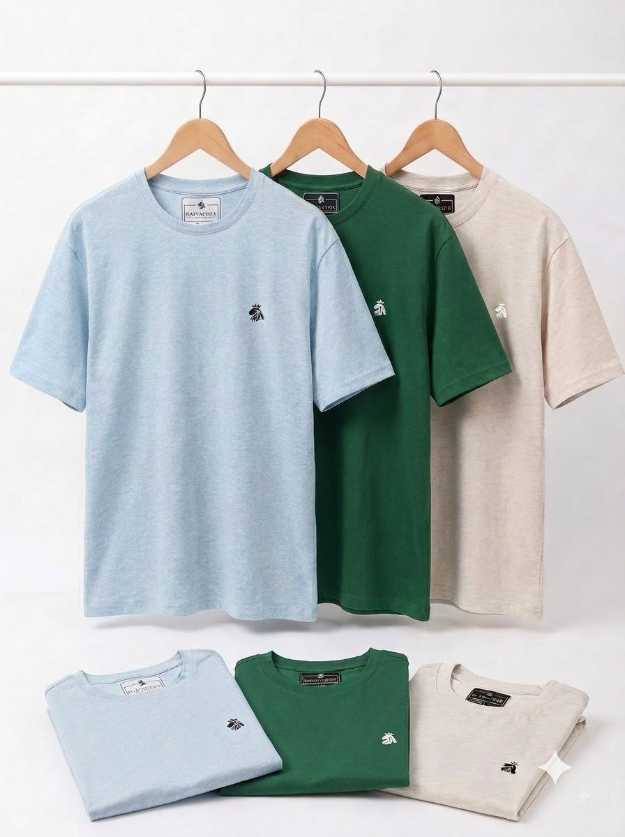 3-Pack Cotton T-Shirts